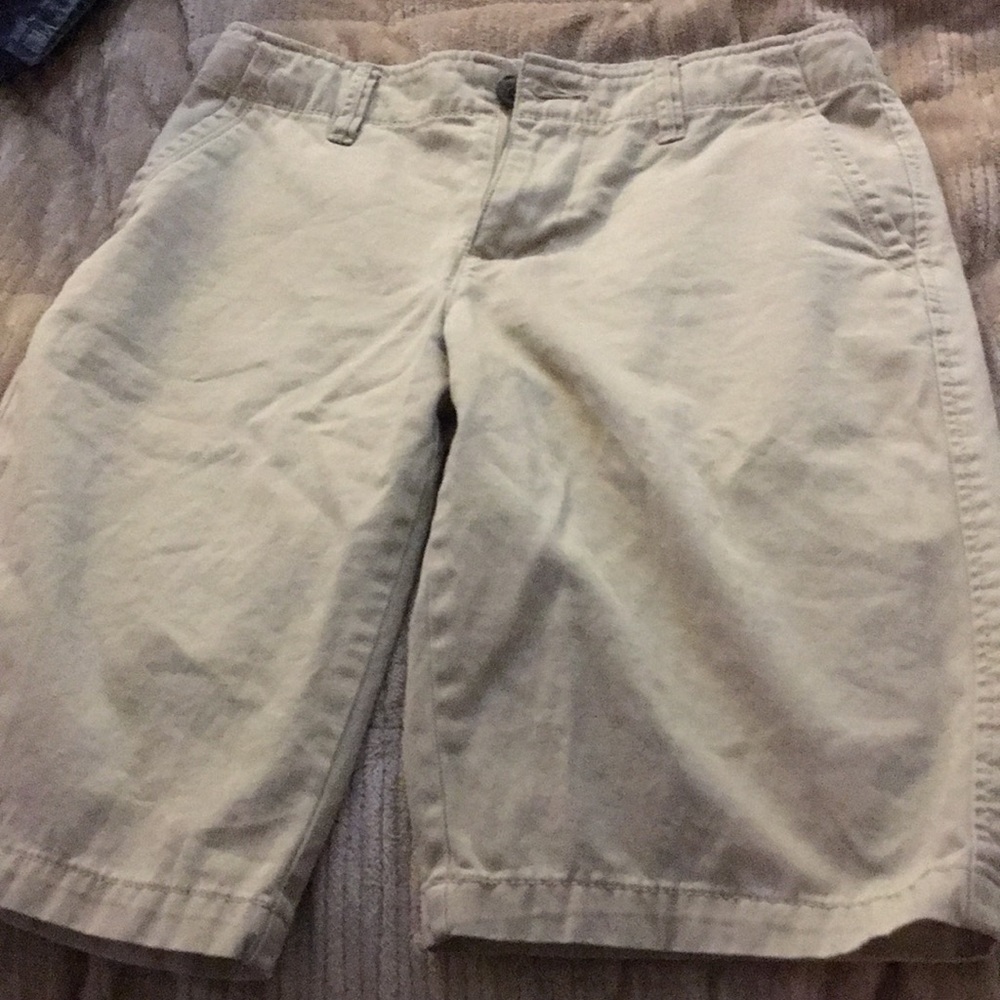 Boys khaki shorts
